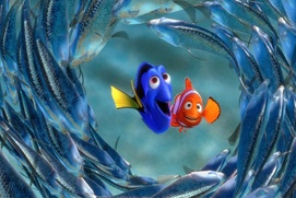 Une scène du film Finding Nemo