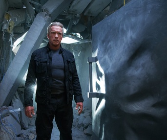 Une scène du film Terminator: Genisys