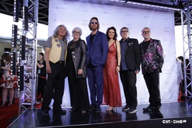 Sur le tapis rouge du Gala Québec Cinéma 2018