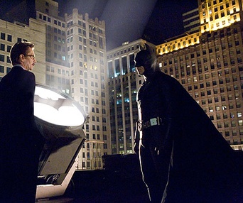 Scène du film Batman : Le commencement