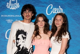 Images de la première du film Coeur de slush