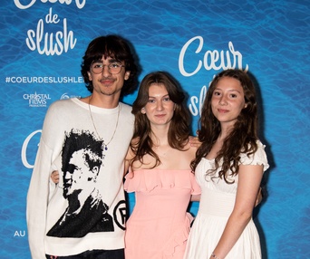 Images de la première du film Coeur de slush