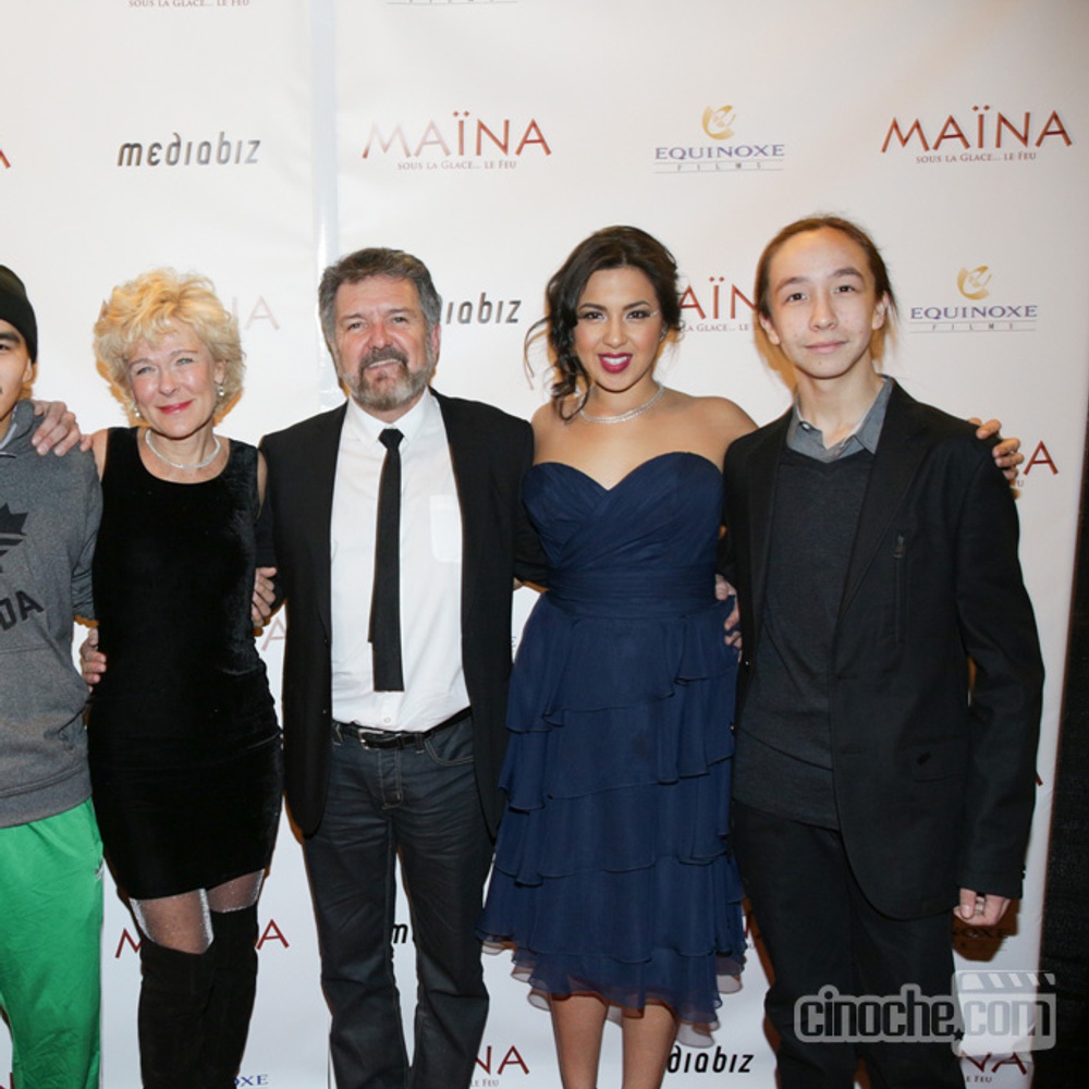 Sur le tapis rouge de Maïna