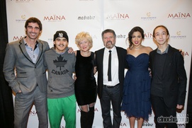 Sur le tapis rouge de Maïna