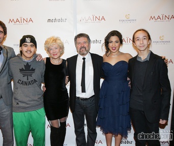 Sur le tapis rouge de Maïna