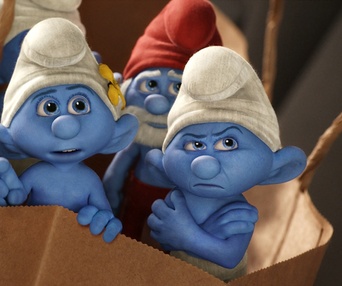 Une scène du film The Smurfs 2