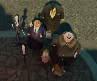 Une scène du film The Addams Family 2