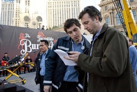Sur le plateau du film The Incredible Burt Wonderstone Sur le plateau du film The Incredible Burt Wonderstone