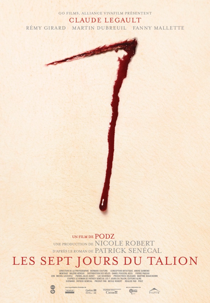 Galerie - Primeur : Affiche du film Les 7 jours du talion