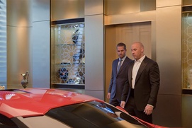 Une scène du film Furious 7 Une scène du film Furious 7