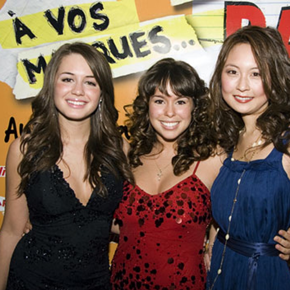 Alyssa Labelle, Roxanne Gaudette L'oiseau et Kim Lambert.