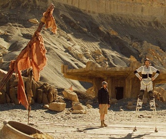 Sur le plateau du film John Carter