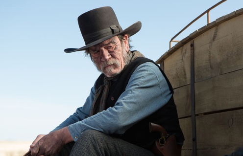 Une scène du film The Homesman