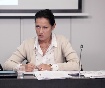 Une scène du film La fille de Brest