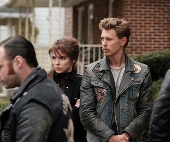 Une scène du film The Bikeriders