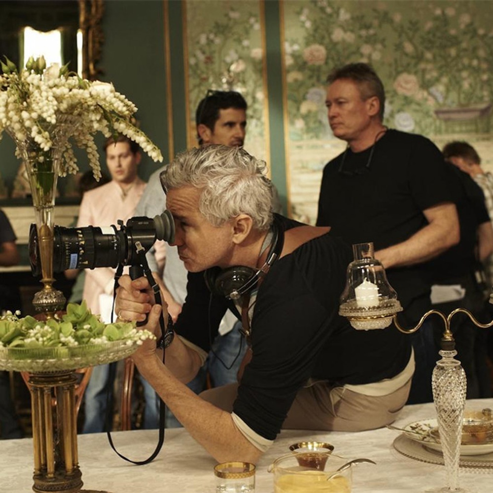Sur le plateau du film The Great Gatsby