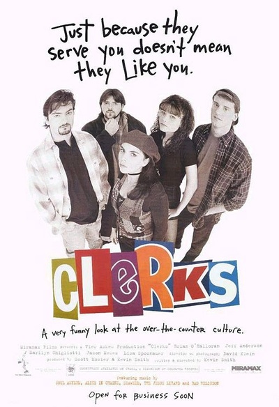 Affiche du film Clerks.