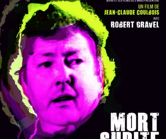 Affiche du film Mort subite d'un homme-théâtre