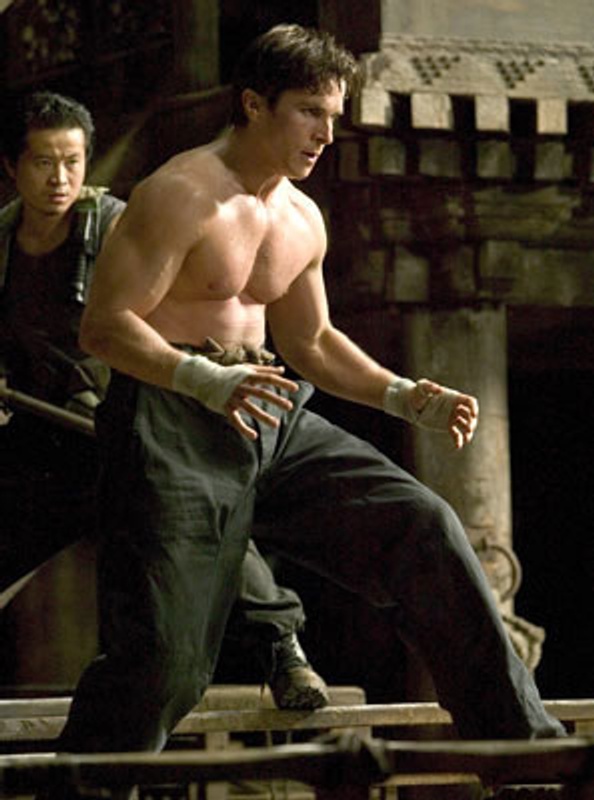 Christian Bale dans Batman : Le commencement