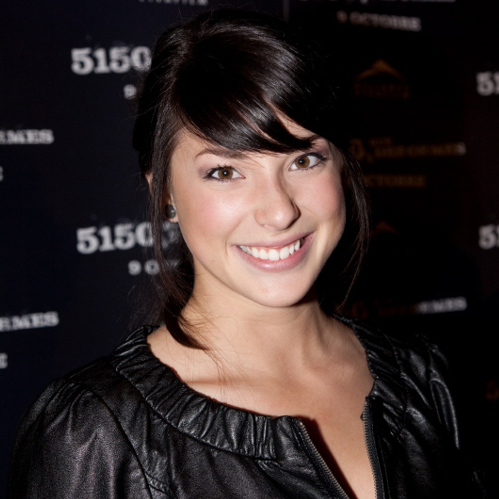 Mylène St-Sauveur sur le tapis rouge de 5150 rue des Ormes