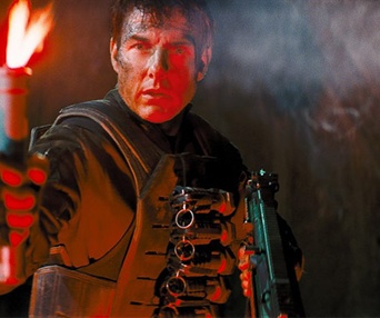 Une scène du film Edge of Tomorrow