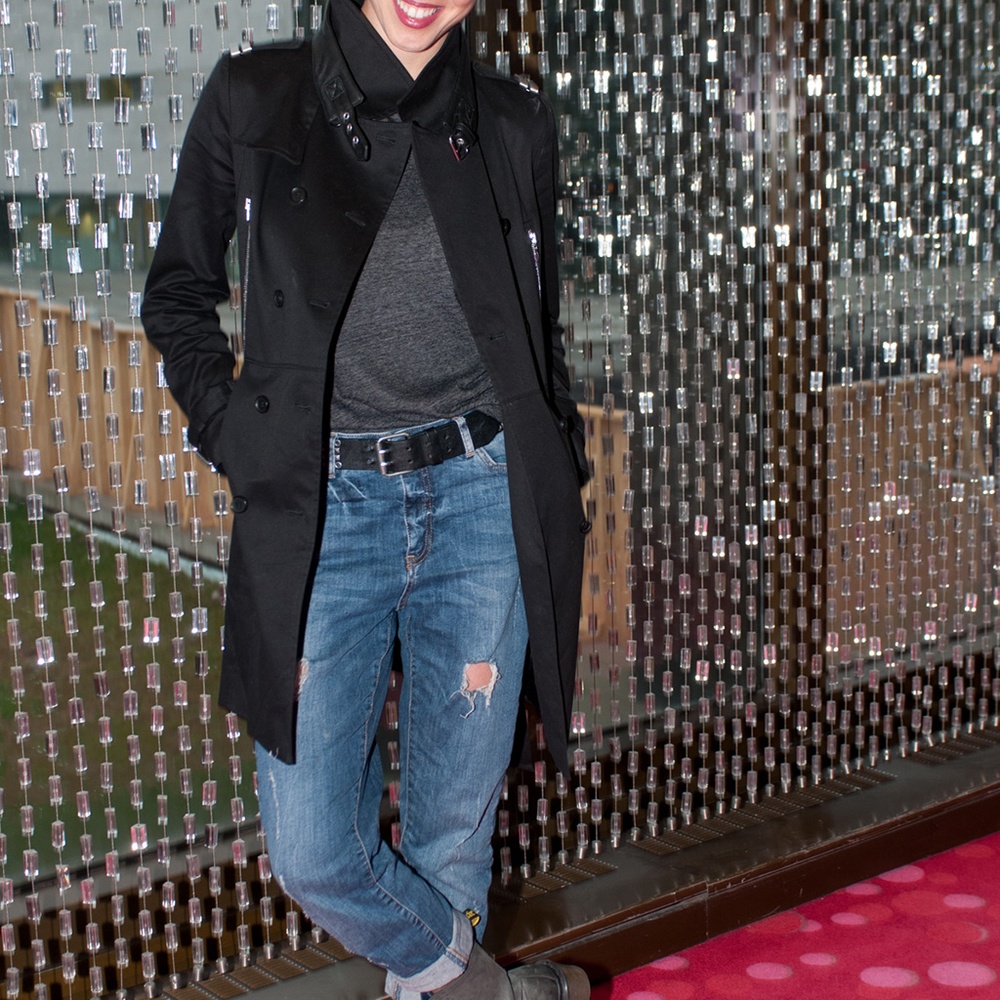 Sur le tapis rouge du film Aurélie Laflamme - Les pieds sur terre