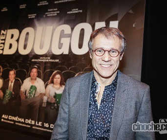 Sur le tapis rouge du film Votez Bougon