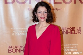 Sur le plateau du film Au revoir le bonheur