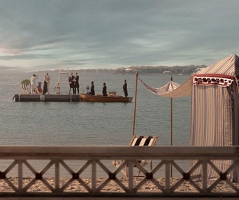 Une scène du film The Great Gatsby