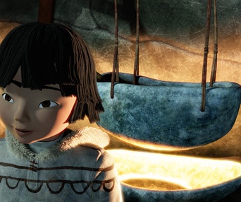 Une scène du film La légende de Sarila