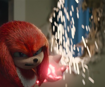 Une scène du film Sonic the Hedgehog 2