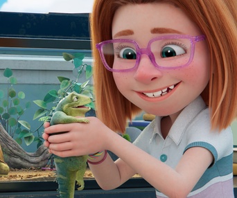 Une scène du film Leo