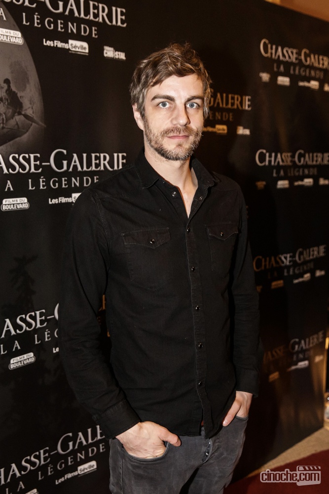 Sur le tapis rouge du film Chasse-Galerie : La légende