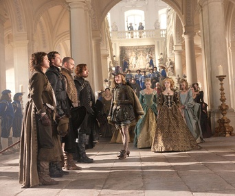 Une scène du film The Three Musketeers