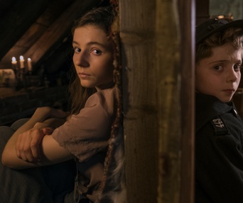 Une scène du film Jojo Rabbit