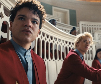 Une scène du film The Hunger Games: The Ballad of Songbirds and Snakes