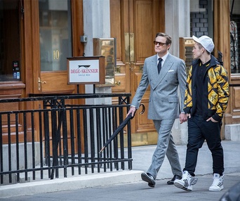 Une scène du film Kingmans: The Secret Service