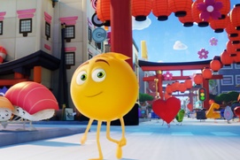 Une scène du film Émoji le film