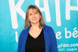 Sur le tapis rouge du film Katak, le brave béluga