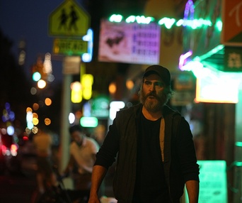 Une scène du film You Were Never Really Here