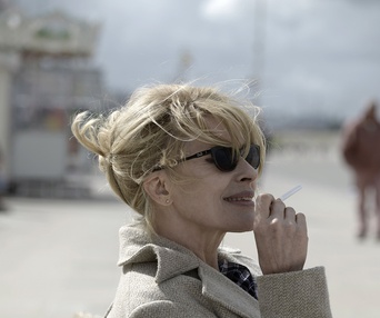 Une scène du film Les beaux jours