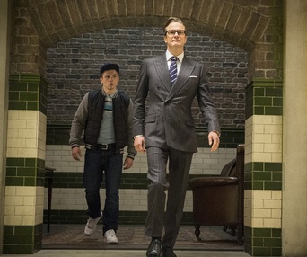 Une scène du film Kingmans: The Secret Service