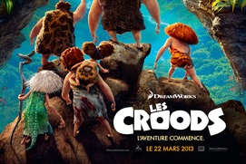 Affiche du film Les Croods