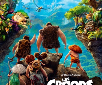 Affiche du film Les Croods