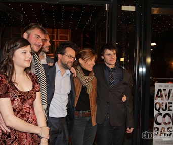 Sur le tapis rouge de Avant que mon coeur bascule