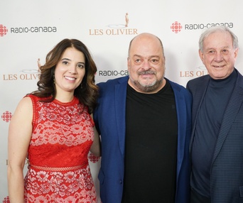 Tapis rouge du Gala les Olivier 2019