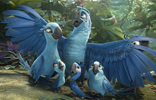 Une scène du film Rio 2