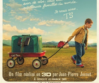 Affiche du film L'extravagant voyage du jeune et prodigieux T.S. Spivet
