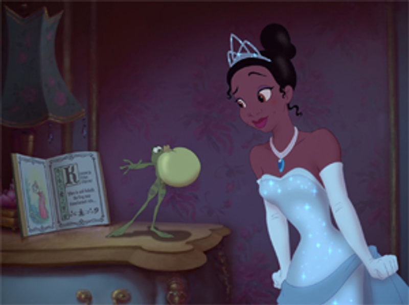 Une scène de The Princess and the Frog