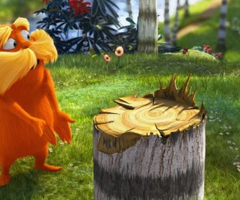 Une scène du film The Lorax